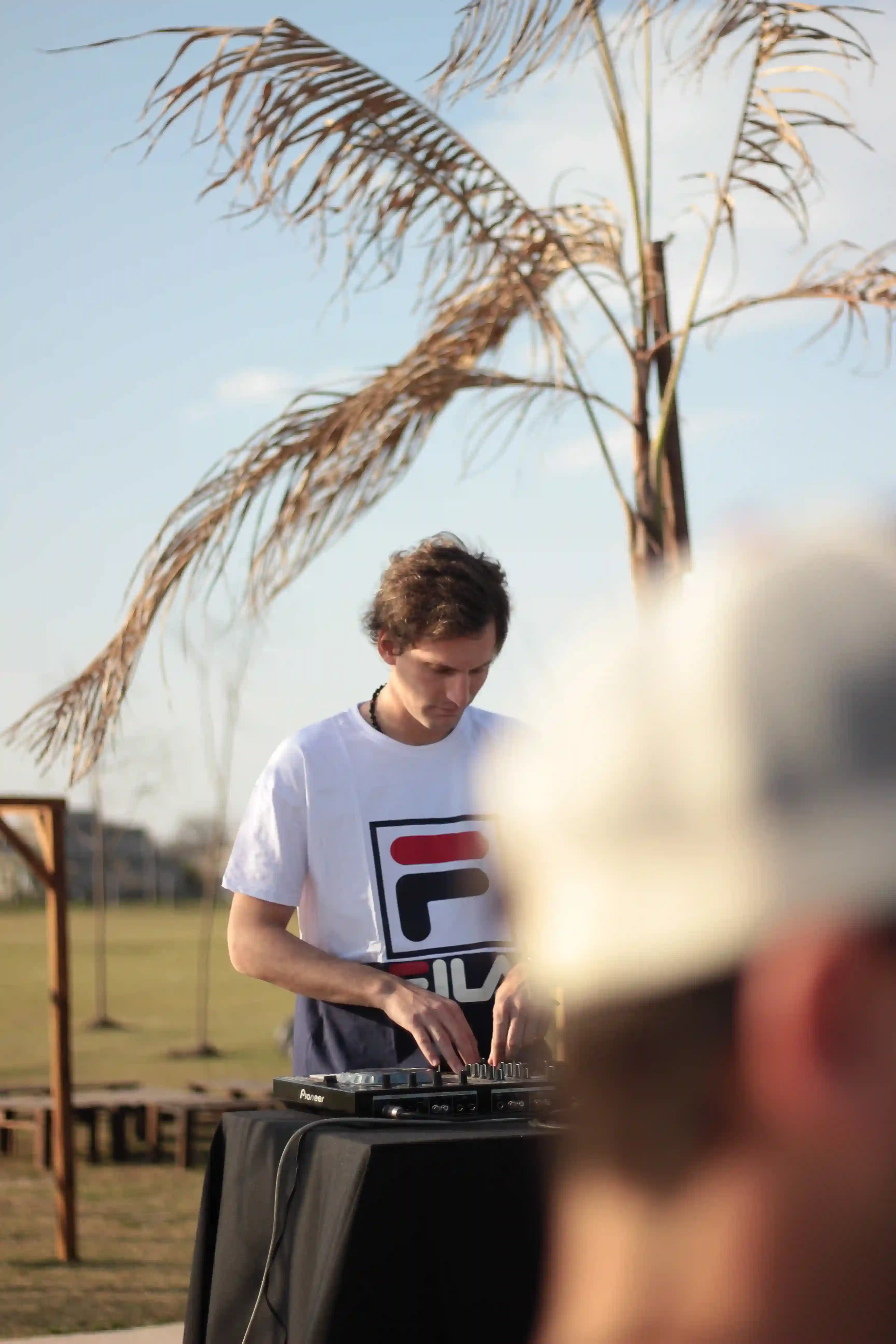 A picture of a job that I did with FILA.